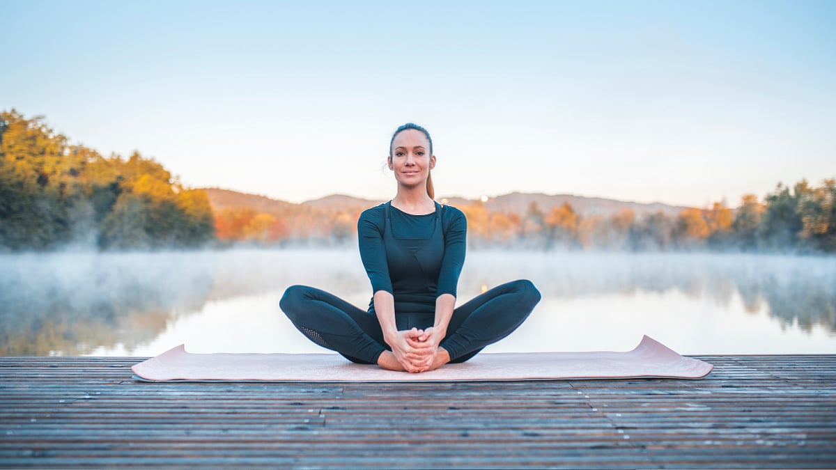 Baddha Konasana or Butterfly Pose